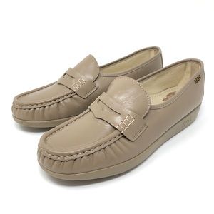 NEW SAS Classic Leather Penny Loafer Size 10.5 N